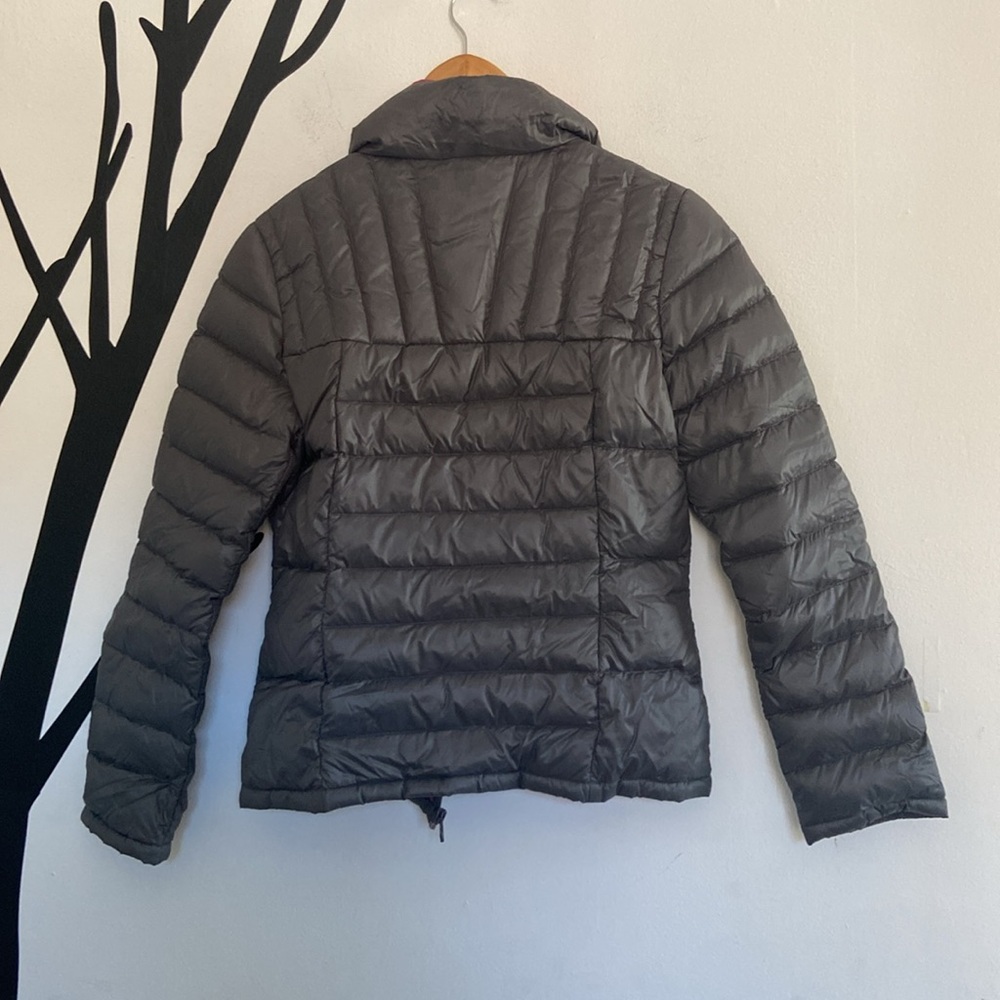 Bernardo XS grey + pink packable goose down puffer coat with bag - Picture 8 of 8